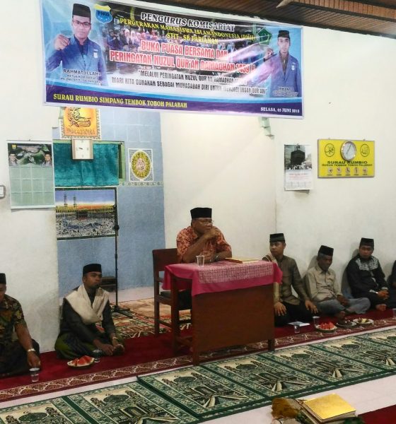PMII STIT SB Pariaman Buka Bersama dan Nuzul Qur’an Bersama Masyarakat