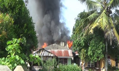 Ditinggal Mudik 8 Unit Rumah di Padang Ludes Terbakar