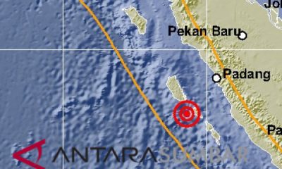 BMKG : enam kali gempa susulan di Mentawai