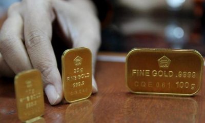 Emas Antam Turun Rp2.000 per Gram
