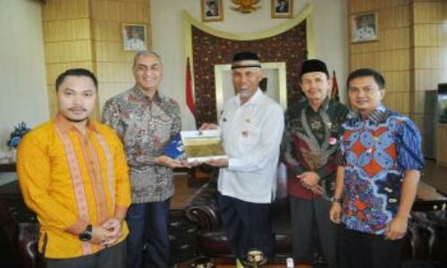 Jajaki Kerjasama, Tim RLO Kedubes Amerika Serikat Gelar Kunjungan ke Padang
