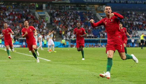 Piala Dunia 2018: Ronaldo Hattrick, Portugal Paksa Spanyol Bermain Imbang 3-3