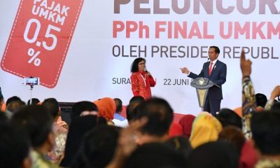Presiden Resmi Turunkan PPh Final UMKM Jadi 0,5 Persen
