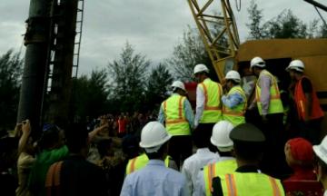 Ikon Wisata Religi Pariaman, Walikota Pancang Tiang Perdana Masjid Terapung