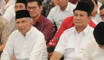 Prabowo Subianto: Ada Pihak yang Coba Rusak Hubungan Saya dengan Amien Rais