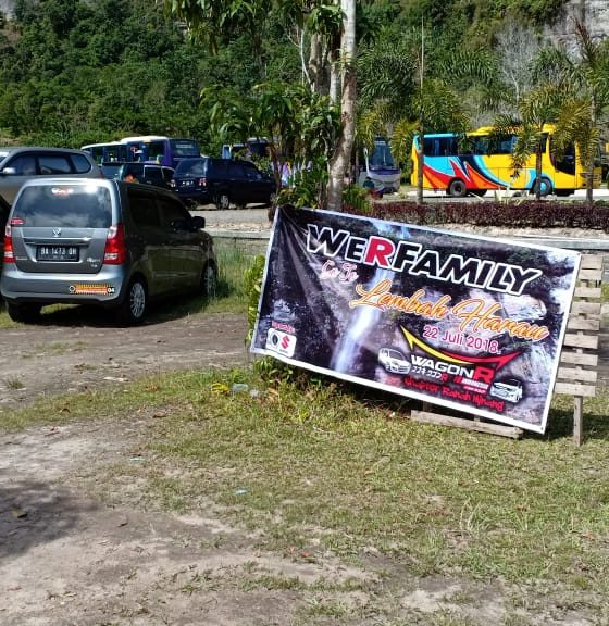 Berlibur Ke Lembah Harau, Komunitas Wagon R Indonesia Keluhkan Minimnya Sarana Pendukung Pariwisata