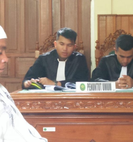 3 orang pejuang lingkungan hidup Gunung Talang di tuntut 7 tahun penjara