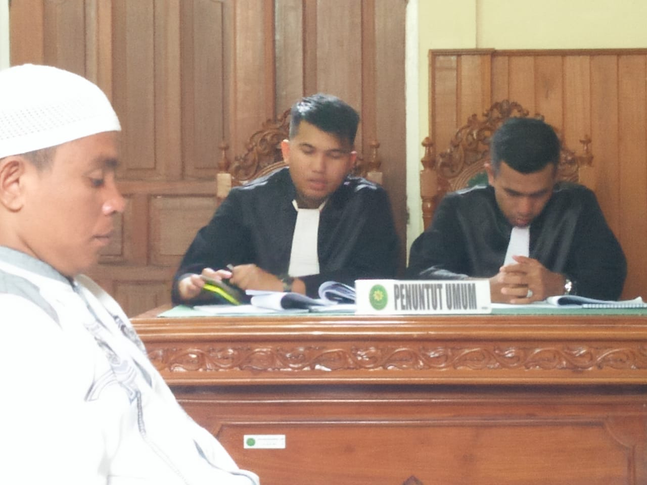 3 orang pejuang lingkungan hidup Gunung Talang di tuntut 7 tahun penjara