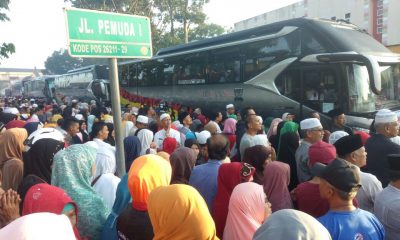 Ribuan Warga Lepas 296 CJH Kota Payakumbuh Menuju Embarkasi Padang