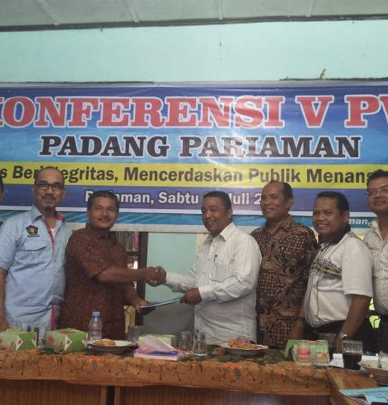 A. Damanhuri Pimpin PWI Padang Pariaman dan Kota Pariaman Periode 2018-2021
