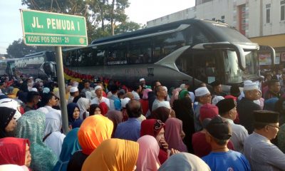 296 CJH Asal Kota Payakumbuh Menuju Embarkasi Padang