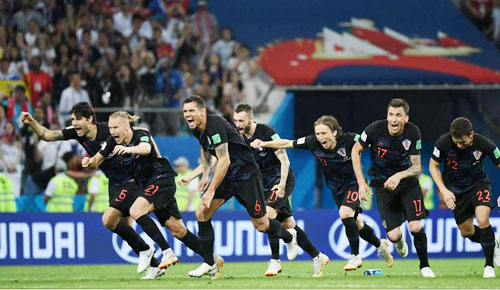 Bekuk Rusia dalam Drama Adu Penalti, Kroasia Tantang Inggris di Semifinal