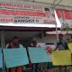 Diduga ada nama caleg hilang, kader unjuk rasa di kantor DPD Gerindra