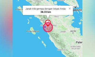 Gempa 5,5 SR Guncang Solok Sumbar, Begini Penjelasan BMKG