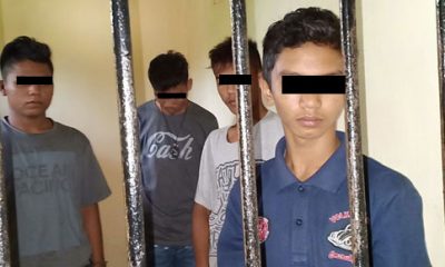 Mencuri Kambing, 4 Remaja Tanah Datar Dikandangkan Polisi