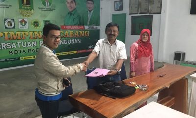 Riffandy Pratama, SE Mendaftar Sebagai Caleg Partai PPP Dapil II Kota Padang