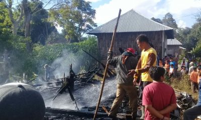 Dua Unit Rumah Terbakar di Sungai Pua