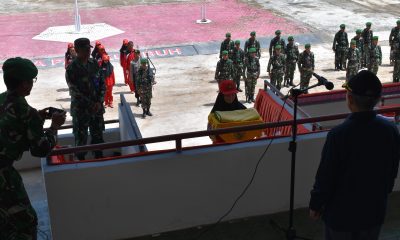 Pasukan Pengibar Dan Penurunan Bendera Pada HUT RI Ke 73 Di Kota Payakumbuh Siap