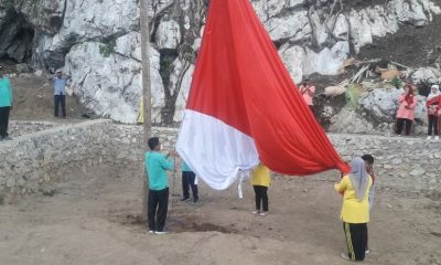 Bendera Raksasa Berkibar Di Binu Park