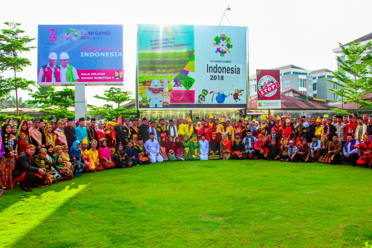 Balai Wilayah Sungai Sumatera V, Peringati Hari Kemerdekaan RI ke 73