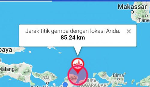 Gempa 6,9 SR Minggu Malam Guncang Lombok, Begini Prediksi Sebaran Kerusakan Menurut BMKG