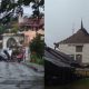 Hujan Deras Disertai Angin Kencang Terjang Kota Bukittinggi