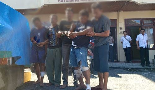 Lima Perampok BSM Rp 3,5 M Ditangkap di Bukittinggi, 2 Dihadiahi Timah Panas