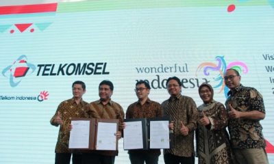 Telkomsel Dukung Program Kementerian Pariwisata RI Visit Wonderful Indonesia 2018