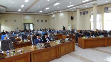 Paripurna Istimewa DPRD Kota Payakumbuh Sepi Anggota Dewan