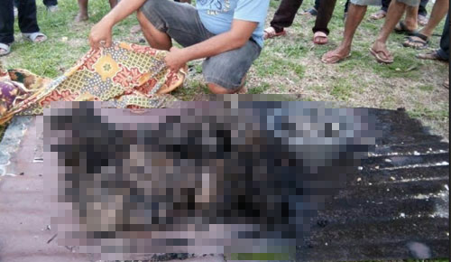 Kebakaran di Padang Pariaman, Sepasang Lansia Hangus Terbakar
