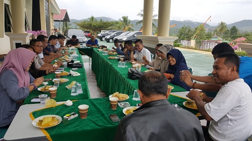 Pengunaan Dana Desa Sampai Jaksa Masuk Pasar Jadi Pembahasan dalam Coffe Morning Kejari Tanah Datar