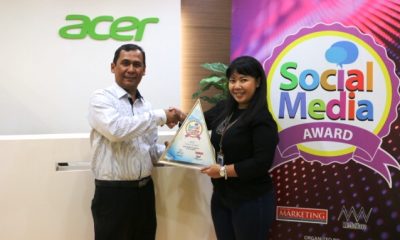 Acer Indonesia Raih Penghargaan Social Media Award 2018