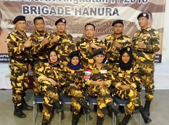 Obrien Sitepu Tutup Diklatsar Brigade Hanura Gelombang Pertama
