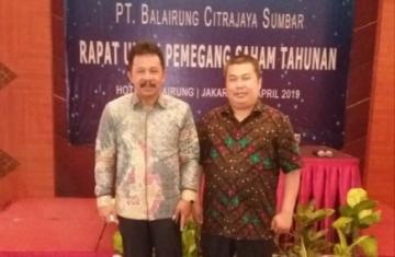 RUPS, Wakil Walikota Padang Panjang Harap PT. Balairung Lebih Baik Kedepannya