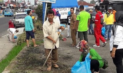 Sambut Ramadhan, Ratusan Masyarakat Baso Bersihkan Pasar