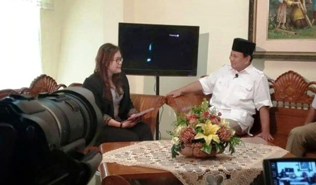 Berlama-lama dengan Prabowo; Vinna Melwanti Pantas ke Senayan
