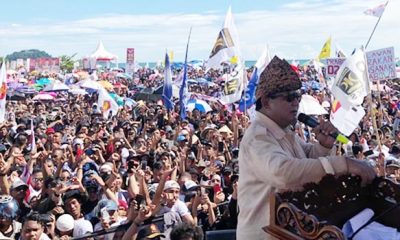 Prabowo: Terima Kasih Sumbar yang Selalu Mendukung Saya Sejak Dulu