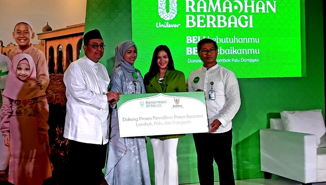 Unilever Gelar Ramadhan Berbagi untuk Lombok, Palu dan Donggala