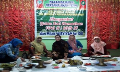 Gelaran Makan Bajamba, Upaya Pelestarian Budaya Minang di SMKP Aisyiyah
