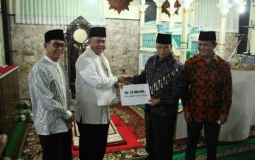 TSR Sumbar Kunjungi Masjid Jami Agung Tangah Sawah Kota Bukittinggi, Nasrul Abit Pesankan Hal Ini