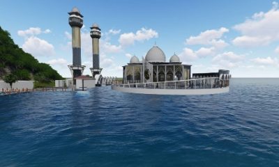 Pemkab Pessel Akan Bangun Masjid Terapung di Objek Wisata Pantai Carocok Painan