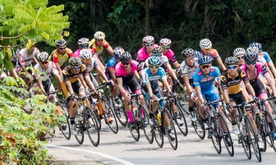 Tour de Singkarak 2019 Star di Pantai Gandoriah Kota Pariaman