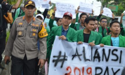 Usung 4 tuntutan, Aliansi Mahasiswa Luak Limopuluah Datangi Kantor DPRD Kota Payakumbuh