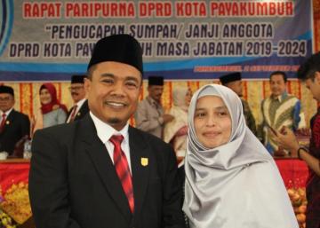 Kembali Dilantik Jadi Anggota DPRD Payakumbuh, Mustafa Lanjutkan Program Masa Kampanye