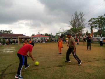Meriahkan Hut Kabupaten Mentawai ke 20, Dandim 0319 Mentawai Adakan Turnamen Futsal Antar SD