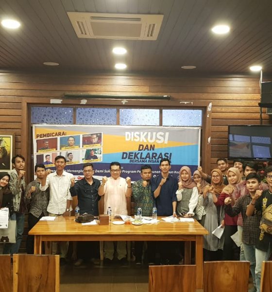 Insan Media Sumatera Barat Sepakat Lawan Hoax dan Mendukung Keberlanjutan Program Pembangunan 5 Tahun Kedepan