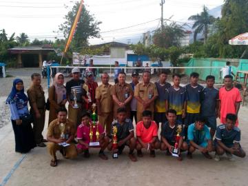 Bombay Takraw Club Jadi yang Terbaik Dalam Turnamen Sepak Takraw PSTI Pasaman
