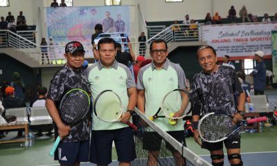 Ganefri/Syahrial Bakhtiar Kalahkan Haris/Djojok di Turnamen Tenis LPTK Cup IX-2019