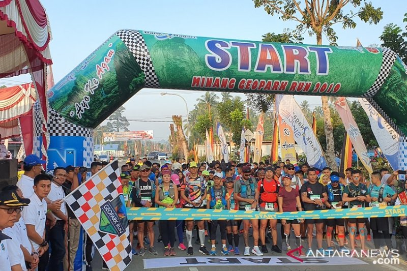 Minang Geopark Run, marathon sambil wisata