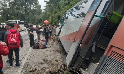 Bus kecelakaan di Sitinjau Lauik angkut puluhan pelajar SMA 6 Padang
